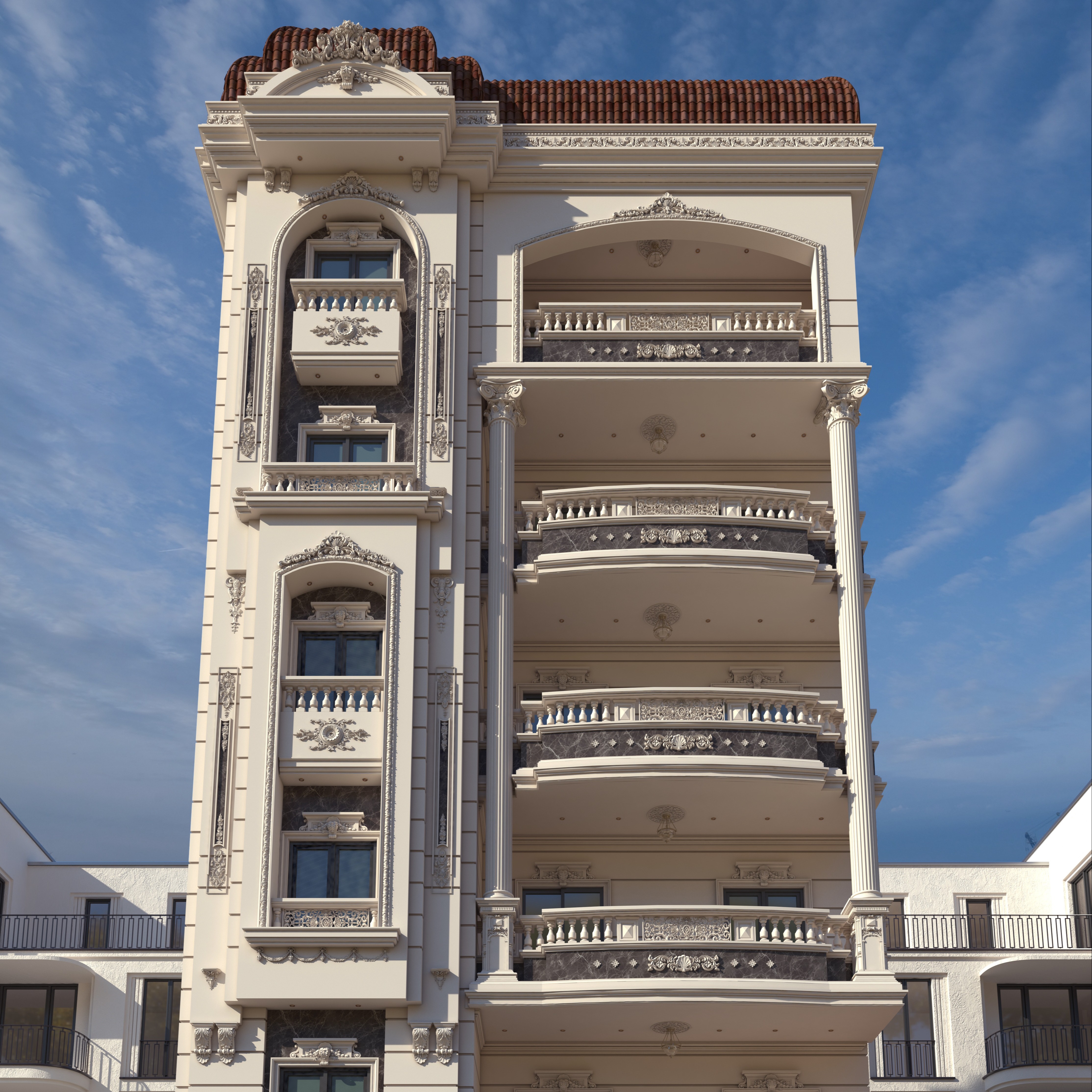 عمارة الاستاد